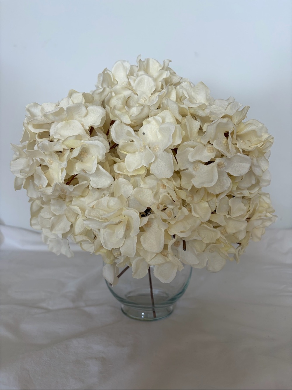 Hydrangeas 10 With Stems Silk